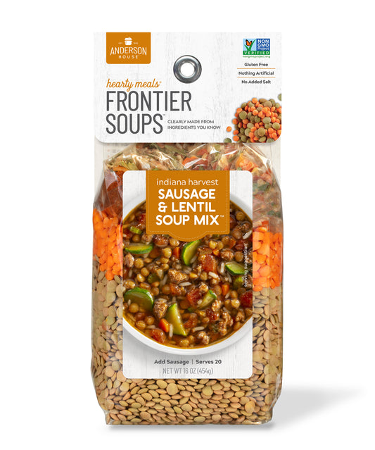 Indiana Harvest Sausage + Lentil Soup Mix