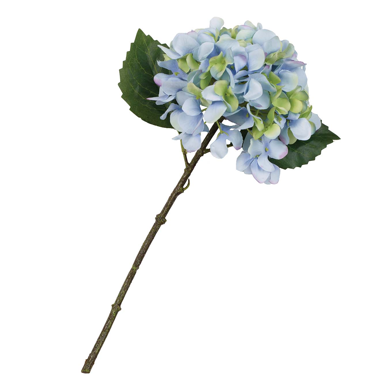 14" Mixed Blue Hydrangea Stem