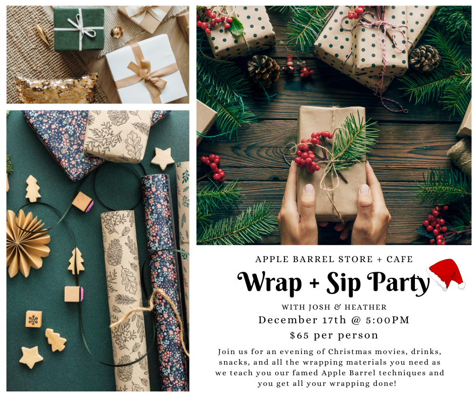 Wrap + Sip Party