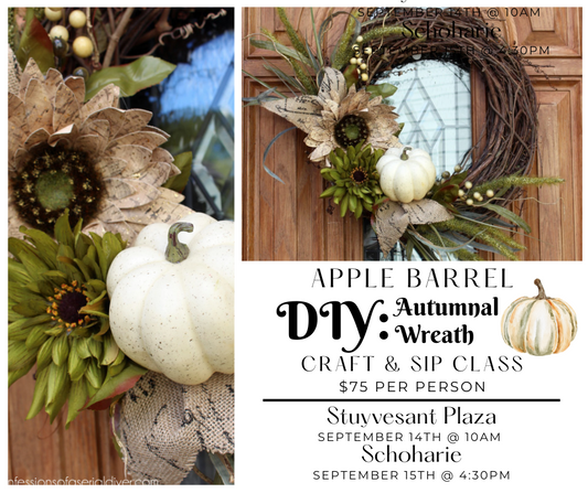 DIY: Autumn Wreath Class