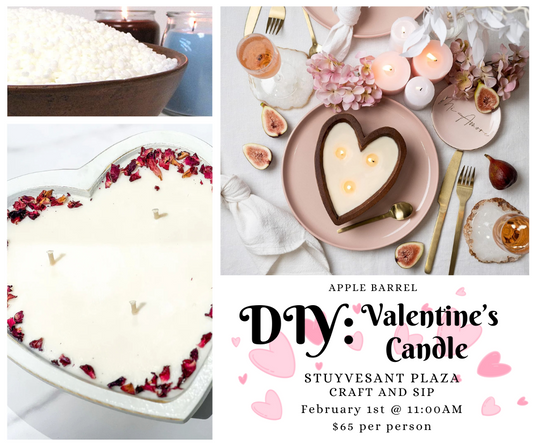 Craft + Sip: Valentine's Candle