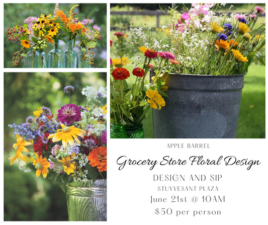 Grocery Store Floral Design Class