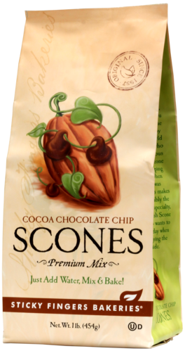 Cocoa Chocolate Chip Scone Mix